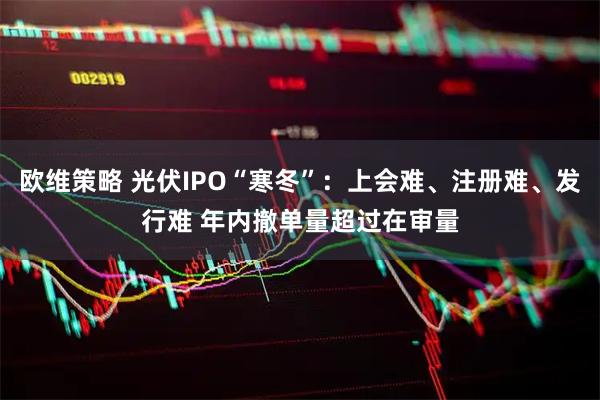 欧维策略 光伏IPO“寒冬”：上会难、注册难、发行难 年内撤单量超过在审量
