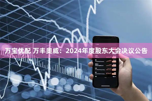 万宝优配 万丰奥威：2024年度股东大会决议公告